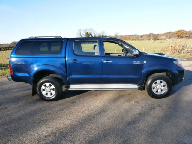2008 08 Toyota HI-Lux 3.0 4X4 D-4D D/C 1d AUTO 169 BHP