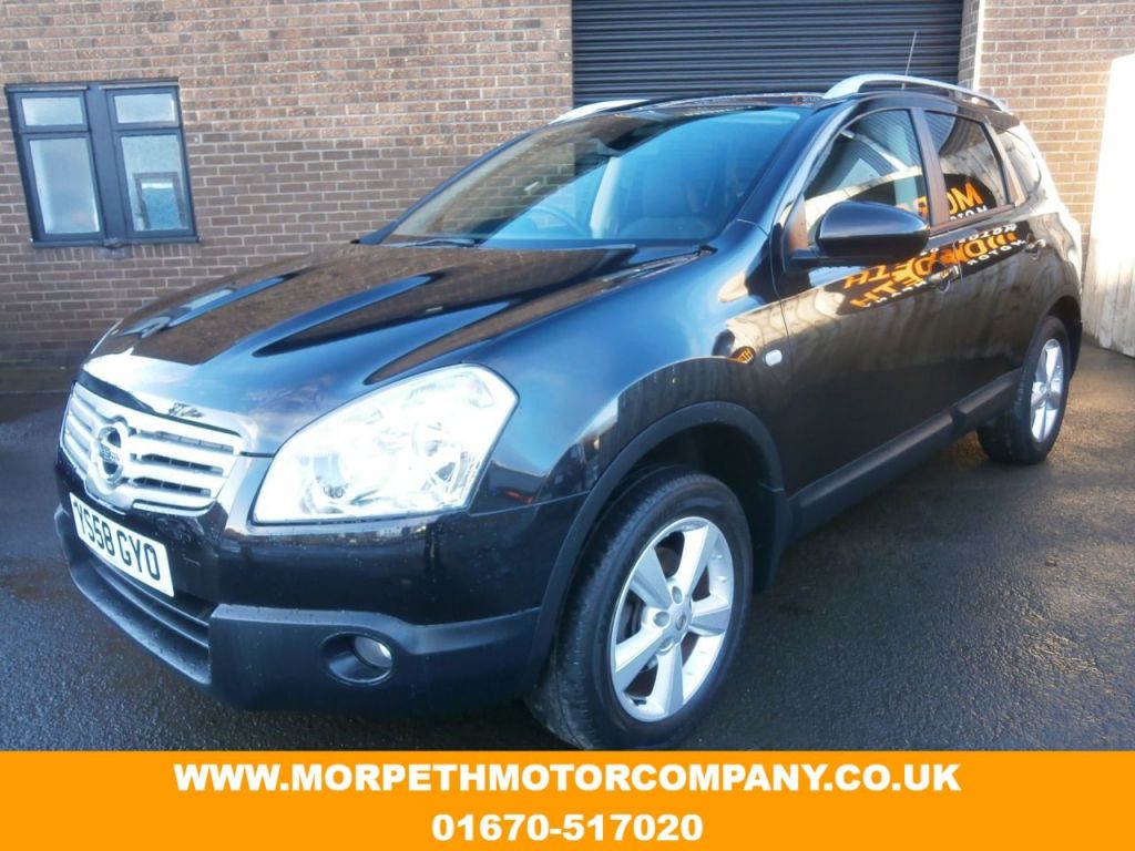 USED 2009 58 NISSAN QASHQAI+2 2.0 ACENTA PLUS 2 5d 140 BHP *** ONE OWNER WITH ONLY 31K MILES ***