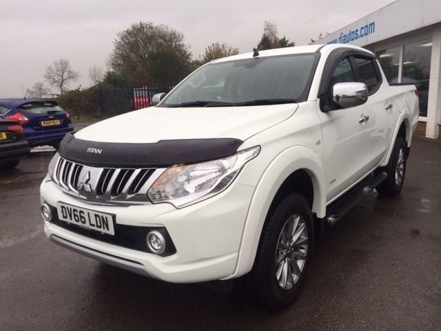 2016 66 Mitsubishi L200 2.4 DI-D 4X4 TITAN DCB 1d 178 BHP