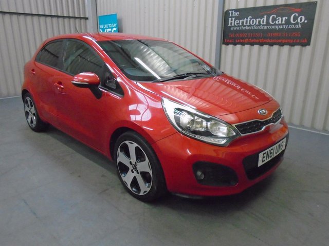 2012 61 Kia Rio 1.4 CRDI 3 ECODYNAMICS 5d 88 BHP