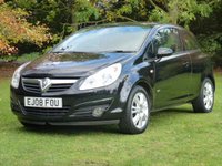 USED 2008 08 VAUXHALL CORSA 1.2 DESIGN CDTI 3d 90 BHP www.suffolkcarcentre.co.uk - Located at Ilketshall