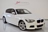 USED 2013 63 BMW 1 SERIES 2.0 116D M SPORT 5d 114 BHP FULL RED LEATHER RECENT SERVICE TYRES/MOT