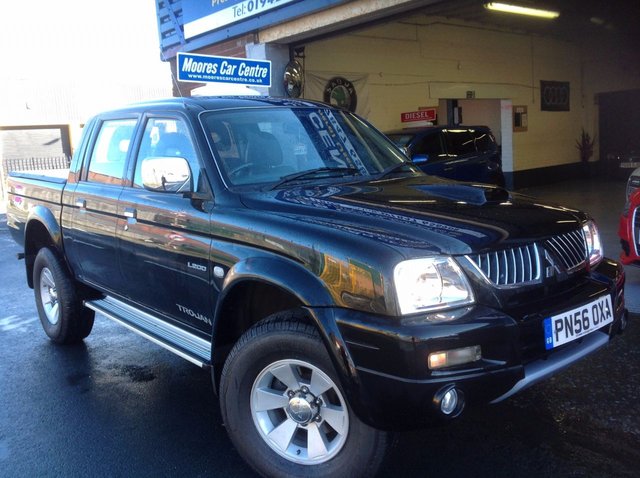 2006 56 Mitsubishi L200 2.5 4WD TROJAN LWB DOUBLE CAB 