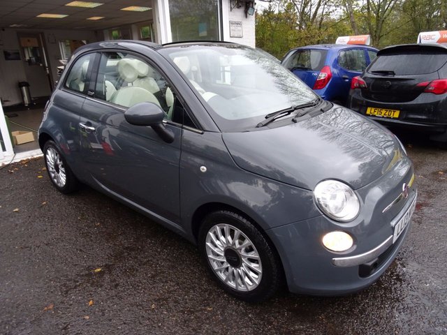 2013 13 Fiat 500 0.9 TWINAIR CONVERTIBLE LOUNGE 3d 85 BHP