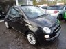 USED 2014 64 FIAT 500 0.9 TWINAIR CONVERTIBLE LOUNGE 3d 85 BHP Low Mileage, Full Service History + Just Serviced by ourselves, One Lady Owner from new, MOT until September 2018 (no advisories). Excellent on fuel economy! FREE Road Tax! Convertible