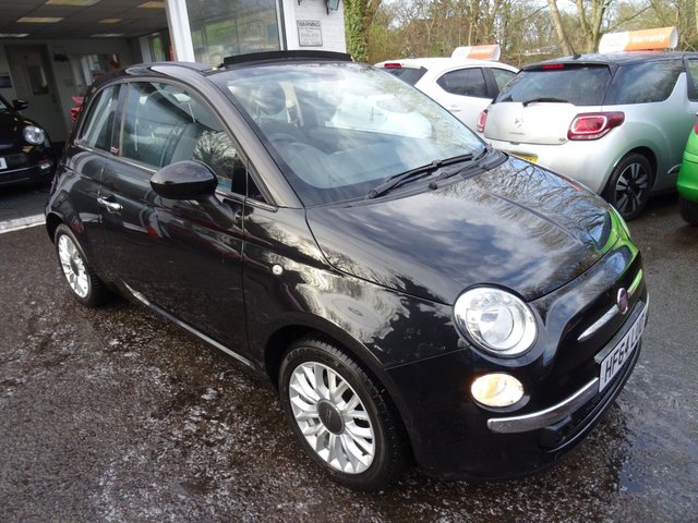 2014 64 Fiat 500 0.9 TWINAIR CONVERTIBLE LOUNGE 3d 85 BHP