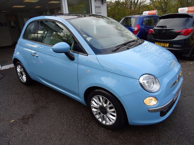 2014 64 Fiat 500 0.9 TWINAIR LOUNGE 3d 85 BHP