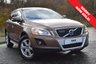 USED 2009 09 VOLVO XC60 2.4 D5 SE LUX AWD 5d AUTO 185 BHP 8 STAMP FSH! SUPER RARE METALLIC BRONZE WITH 2 TONE LEATHER! STUNNING LOW MILEAGE CAR WITH JUST 63,000 MILES AND SAT NAV!