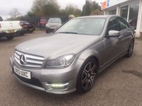 USED 2013 13 MERCEDES-BENZ C CLASS 2.1 C220 CDI BLUEEFFICIENCY AMG SPORT PLUS 4d AUTO 168 BHP SAT-NAV, XENONS, BLUETOOTH