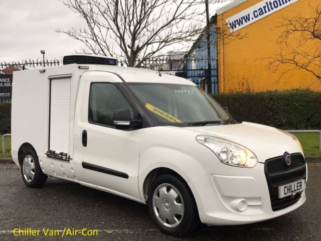 2012 62 Fiat Doblo 1.6 16V MULTIJET CHILLER / FRIDGE # NO VAT TO PAY # P/Cab Van MASSIVE SAVING  