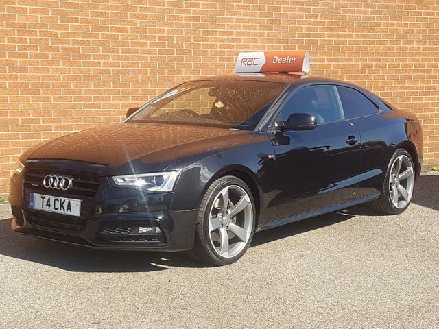 2012 12 Audi A5 3.0 TDI QUATTRO S LINE BLACK EDITION 2d AUTO 245 BHP SAT NAV