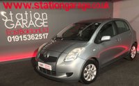 USED 2007 56 TOYOTA YARIS 1.3 L ZINC 5d 86 BHP 