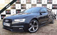 USED 2014 64 AUDI A5 2.0 SPORTBACK TDI S LINE BLACK EDITION S/S 5d 175 BHP 