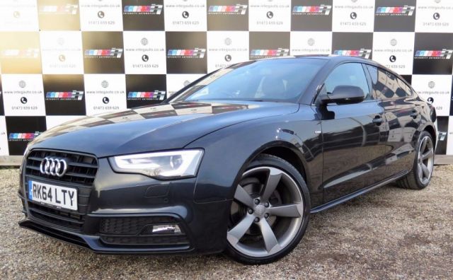 2014 64 Audi A5 2.0 SPORTBACK TDI S LINE BLACK EDITION S/S 5d 175 BHP