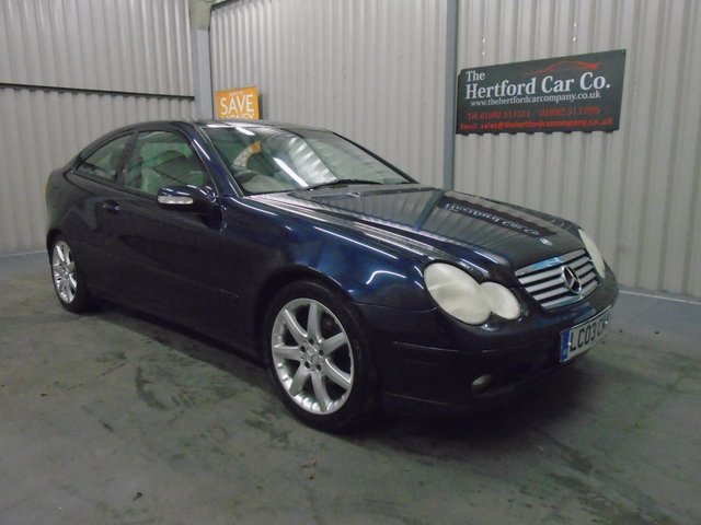 2003 03 Mercedes-Benz C Class 1.8 C200 KOMPRESSOR SE 3d AUTO 163 BHP