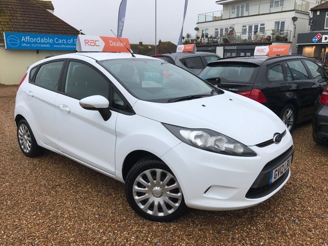 2012 12 Ford Fiesta 1.2 EDGE 5d 81 BHP