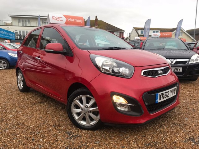2012 62 Kia Picanto 1.2 2 5d AUTO 84 BHP