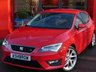 USED 2015 65 SEAT LEON 2.0 TDI FR TECHNOLOGY 5d 150 S/S &pound;30 TAX, 1 OWNER FROM NEW, FULL SERVICE HISTORY, UPGRADE PERFORMANCE 18 IN ALLOYS, UPGRADE LED INTERIOR LIGHTING PACK (LED ROOF+FOOTWELL LIGHTS), UPGRADE CONVENIENCE PACK (AUTO LIGHTS + WIPERS + AUTO DIMMING REAR VIEW MIRROR), NAV, DAB, BLUETOOTH W/ AUDIO STREAMING, PARKPILOT FRONT+REAR PARKING SENSORS W/ DISPLAY,  USB+AUX INPUT FOR IPOD/USB/MP3, ELECTRIC FOLDING HEATED DOOR MIRRORS, TYRE PRESSURE MONITORING, LEATHER FLAT BOTTOM MULTIFUNCTION STEERING WHEEL,SEAT DRIVE PROFILE,VOICE COMMAND,VAT Q