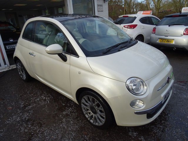 2014 14 Fiat 500 1.2 LOUNGE 3d 69 BHP