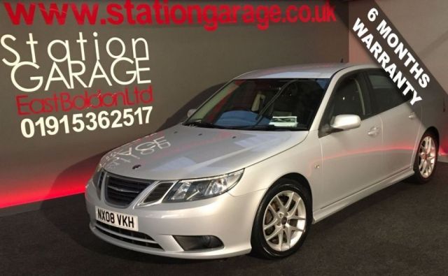 2008 08 Saab 9-3 2.0 VECTOR SPORT T 4d 151 BHP