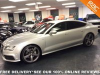 USED 2013 13 AUDI A7 3.0 BiTDI DIESEL 313 QUATTRO S LINE BLACK EDITION COMPETITIVE FINANCE - NATIONWIDE DELIVERY - PART EX WELCOME - HPI CLEAR - L@@K