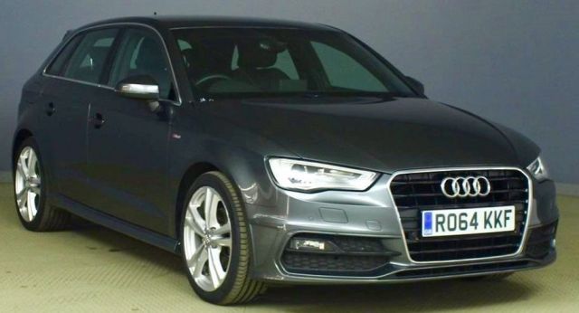 2014 64 Audi A3 1.4 TFSI S LINE 5d AUTO 148 BHP