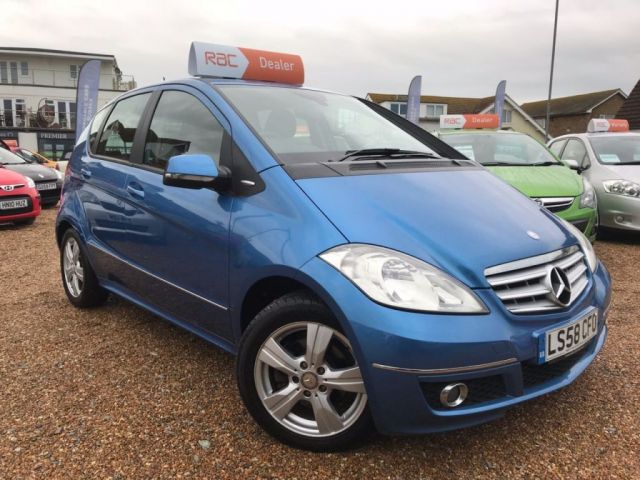 2008 58 Mercedes-Benz A Class 1.5 A150 AVANTGARDE SE 5d 94 BHP