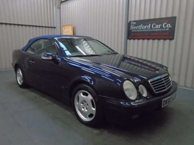 2003 03 Mercedes-Benz Clk 2.3 CLK230 KOMPRESSOR ELEGANCE 2d AUTO 197 BHP