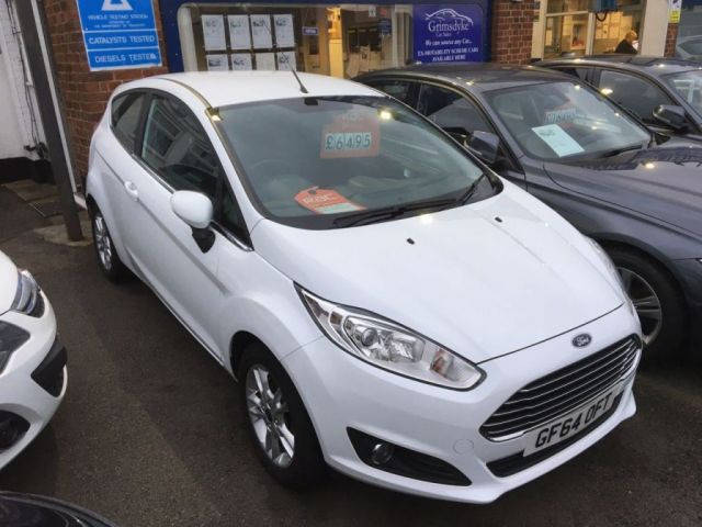 2014 64 Ford Fiesta 1.0 EcoBoost ZETEC 3d 99 BHP