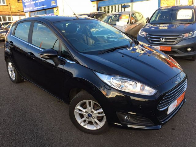 2014 14 Ford Fiesta 1.2 ZETEC 5d 81 BHP