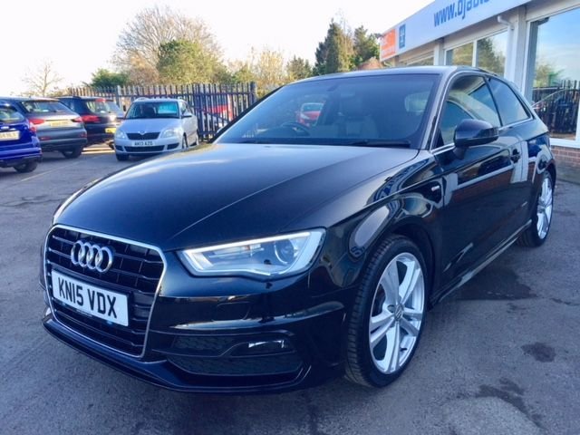 2015 15 Audi A3 1.4 TFSI S LINE 3d 124 BHP