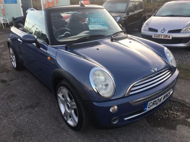 2004 04 MINI Convertible 1.6 COOPER 2d 114 BHP