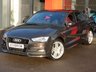 USED 2014 64 AUDI A3 SALOON 1.6 TDI S LINE 4d AUTO 110 S/S UPGRADE 18 INCH 5 ARM STRUCTURED ALLOY WHEELS, UPGRADE COMFORT PACK INCLUDING AUTO DIMMING REAR VIEW MIRROR AUTO LIGHTS & WIPERS & WINDSCREEN SUN BAND, UPGRADE CRUISE CONTROL, UPGRADE REAR ACOUSTIC PARKING SENSORS, LED XENON LIGHTS, S LINE BODY KIT, AUDI DRIVE SELECT, DAB RADIO, BLUETOOTH PHONE & MUSIC STREAMING, AUDI MUSIC INTERFACE FOR IPOD / USB DEVICES (AMI), BLACK 1/2 LEATHER INTERIOR, SPORT SEATS, LEATHER MULTIFUNCTION TIPTRONIC FLAT BOTTOM STEERING WHEEL, 1 OWNER, FULL SERVICE HISTORY