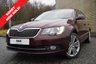 USED 2014 14 SKODA SUPERB 2.0 ELEGANCE TDI CR DSG 5d AUTO 168 BHP FULL SKODA SERVICE HISTORY! JUST 1 OWNER! BIG SPEC WITH SAT NAV! CREAM LEATHER! BLUETOOTH! HEATED SEATS! STUNNING EXAMPLE!