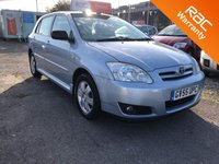 USED 2005 55 TOYOTA COROLLA 1.6 T3 COLOUR COLLECTION VVT-I 5d AUTO 109 BHP 5 door Petrol automatic in metallic blue