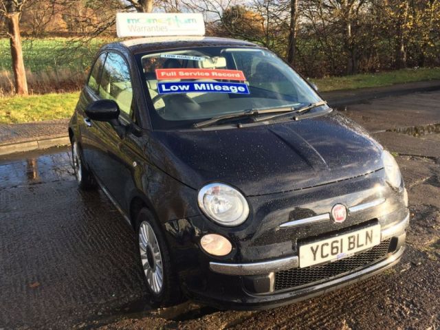 2011 61 Fiat 500 1.2 LOUNGE 3d 69 BHP