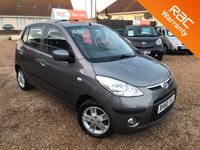 USED 2010 60 HYUNDAI I10 1.2 COMFORT 5d 77 BHP only 16k miles, FSH, rear park sensors