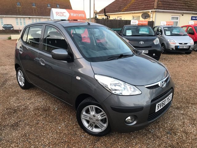2010 60 Hyundai I10 1.2 COMFORT 5d 77 BHP