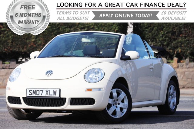 2007 07 Volkswagen Beetle 1.6 LUNA 8V 2d 101 BHP