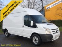 USED 2012 12 FORD TRANSIT 2.2TDCi 125 350L High Roof panel van Rwd MANAGERS SPECIAL...EURO 5... DELIVERY T.B.A 