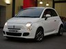 USED 2014 64 FIAT 500 1.2 S 3d 69 BHP &pound;30 ROAD TAX (113 G/KM), LOW MILEAGE, LOW INSURANCE, BLUE & ME BLUETOOTH KIT, AUX & USB INPUTS, VIRTUAL DASH BOARD, COLOUR CODED EXTERIOR, FRONT FOG LIGHTS, 15 INCH 10 SPOKE ALLOYS, TINTED GLASS, REAR SPOILER, SIDE SKIRTS, PART LEATHER INTERIOR, SPORT STYLE SEATS, LEATHER MULTIFUNCTION STEERING WHEEL, AIR CONDITIONING, ELECTRIC WINDOWS, ELECTRIC DOOR MIRRORS, REMOTE CENTRAL LOCKING, MP3 COMPATIBLE CD HIFI, ASR TRACTION CONTROL, CITY MODE BUTTON, HEATED REAR WINDSCREEN, TRIP COMPUTER