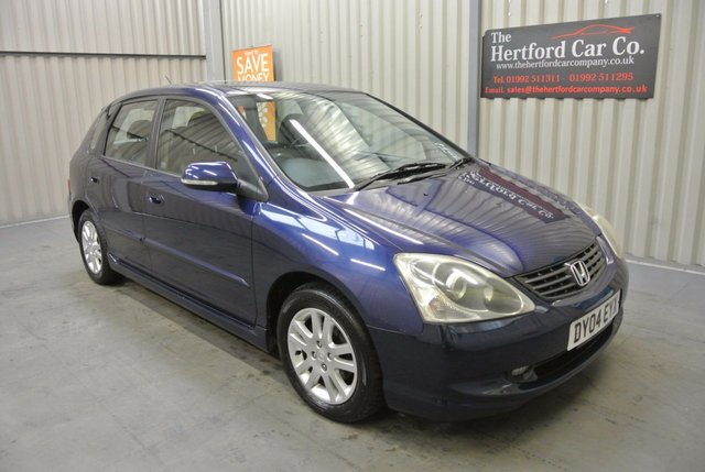 2004 04 Honda Civic 1.6 EXECUTIVE I-VTEC 5d 110 BHP