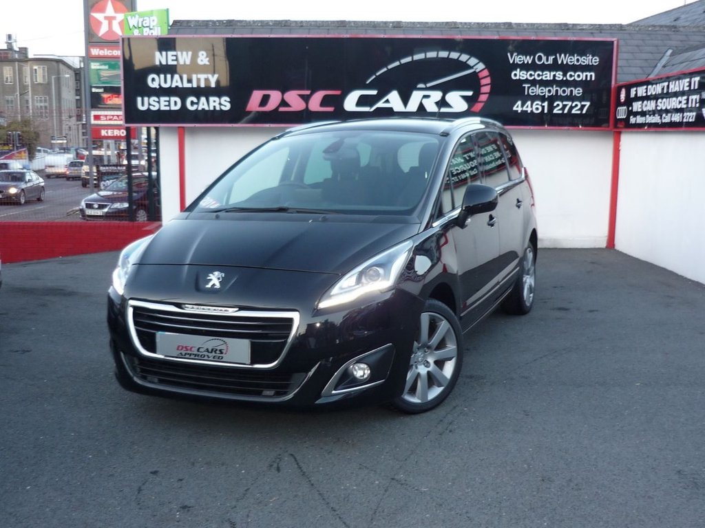 USED 2014 14 PEUGEOT 5008 1.6 E-HDI ALLURE AUTO 115 BHP AUTOMATIC, DIESEL & 7 SEATS!