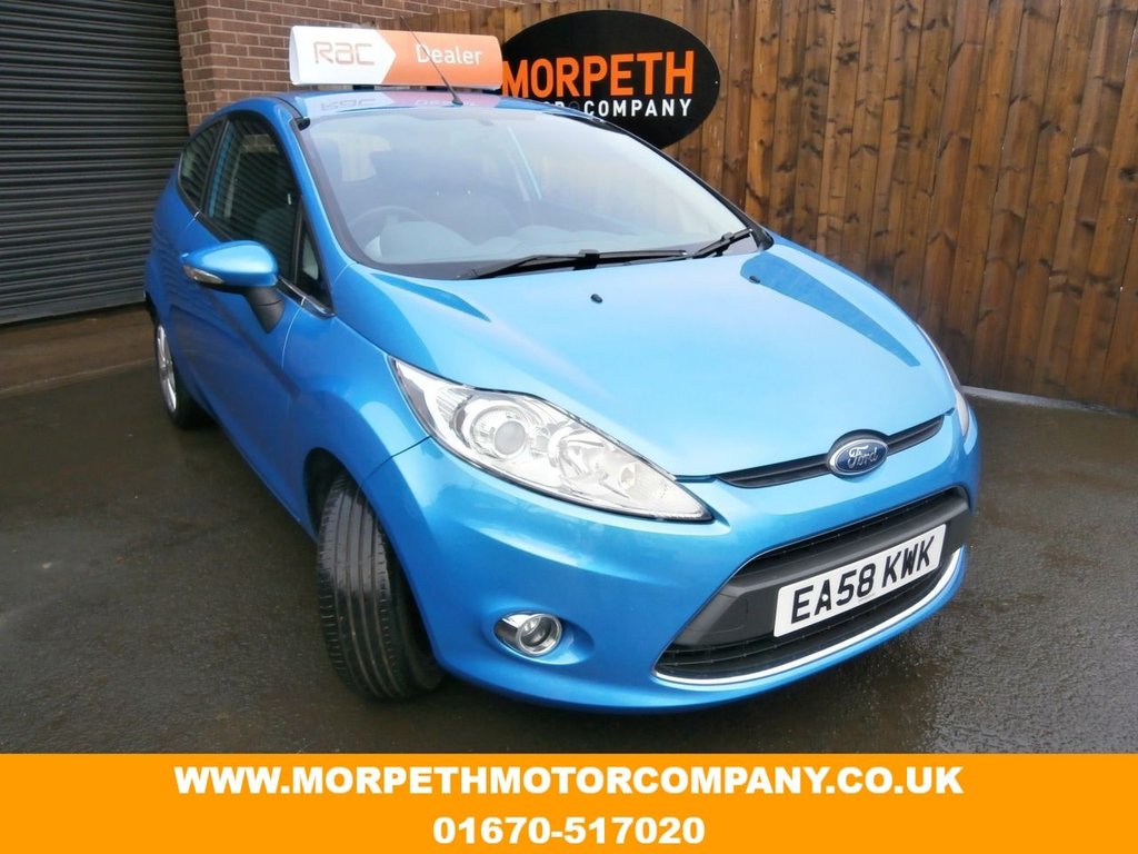 USED 2009 58 FORD FIESTA 1.2 ZETEC 3d 81 BHP 