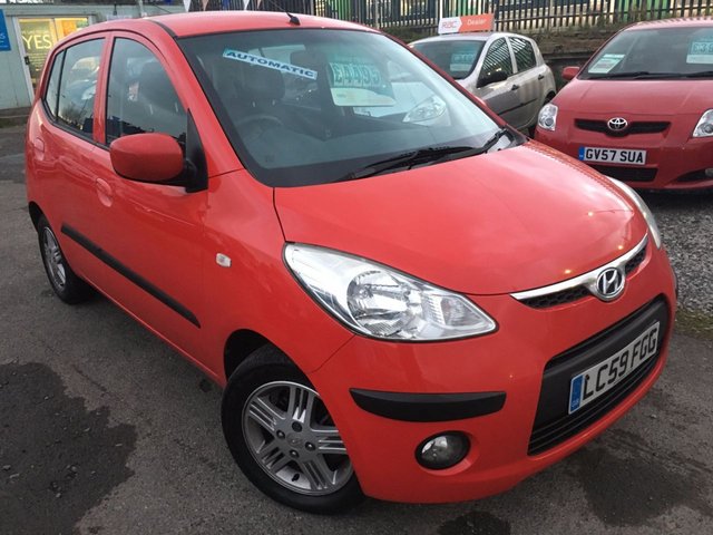 2009 59 Hyundai I10 1.2 COMFORT 5d AUTO 77 BHP