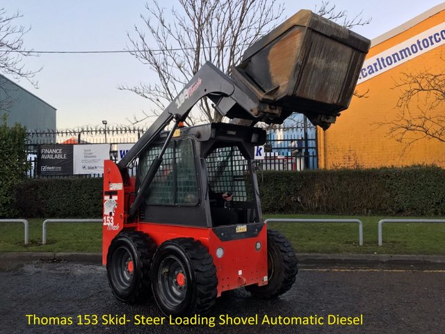 2006 06 Thomas 153 Skid-Steer Loading Shovel LOW Hours,