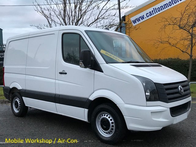2012 12 Volkswagen Crafter 2.0TDi 109 CR30 SWB [ Mobile Workshop ] Van Low Mileage FSH Ex Lease Free uk Delivery