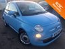USED 2011 11 FIAT 500 0.9 LOUNGE 3d 85 BHP STYLISH ECONOMICAL FUN 3 DOOR HATCHBACK