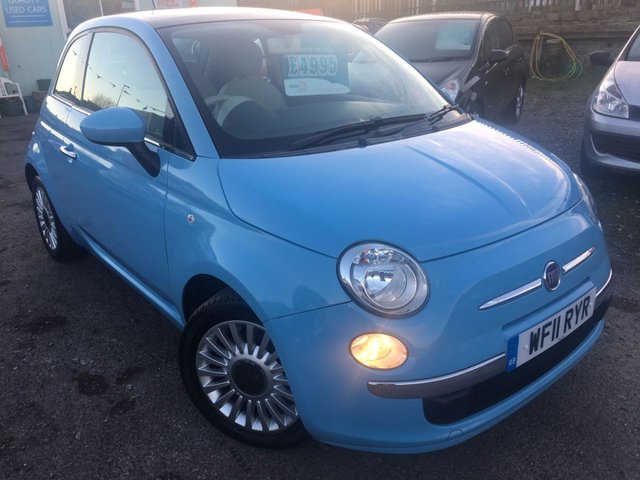 2011 11 Fiat 500 0.9 LOUNGE 3d 85 BHP