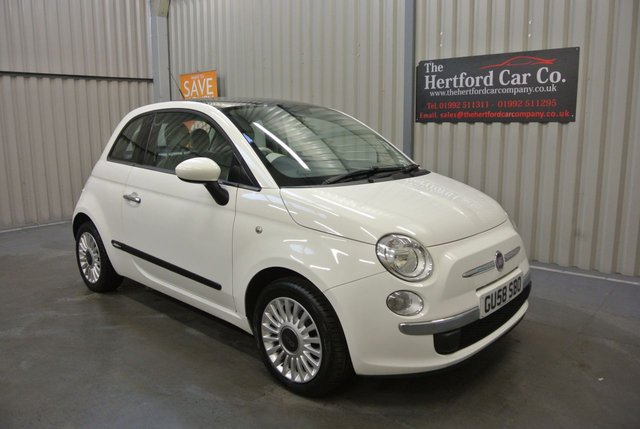 2008 58 Fiat 500 1.2 LOUNGE 3d 69 BHP